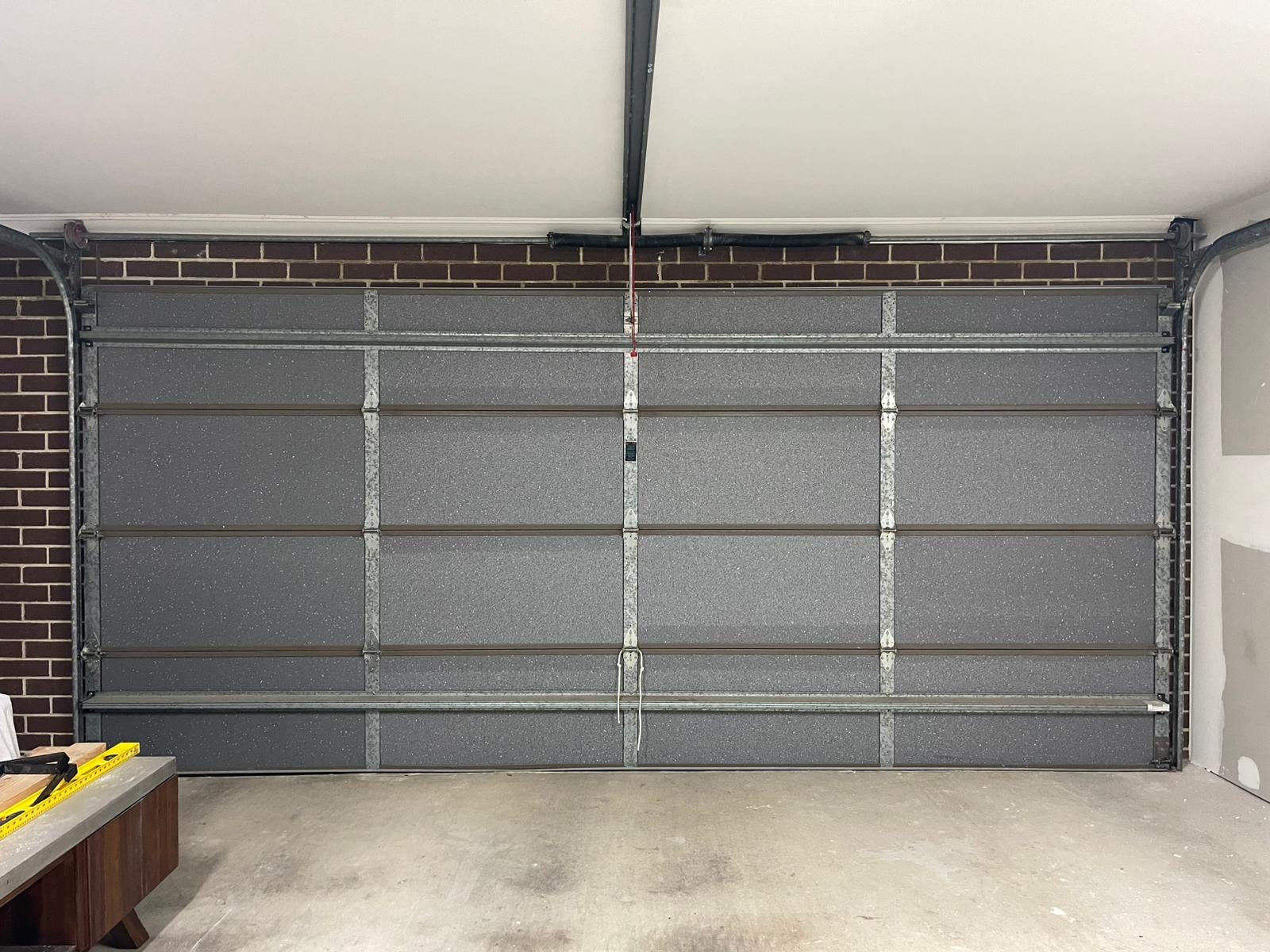 16 Grey Graphite GPS Premium Garage Door Insulation Panels